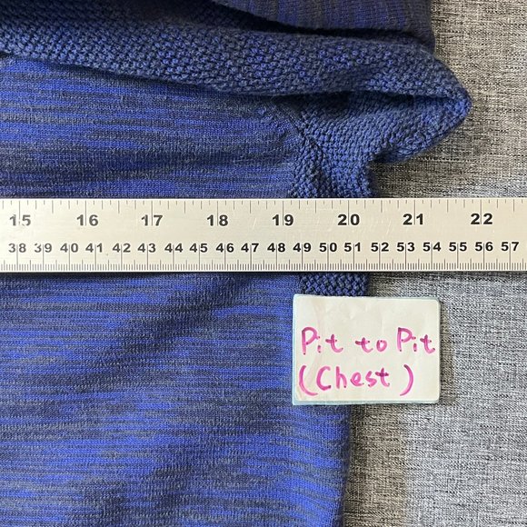 Nike Tech Knit Windrunner Full Zip Hoodie Jacket - Men's Size M - Blue Purple - Picture 9 of 12